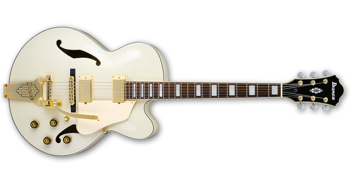 【Ibanez AF75TDG-IV フルアコースティック トレモロ付】 Ibanez AF75TDG-IV Jazz Guitar Ivory | Power Sound