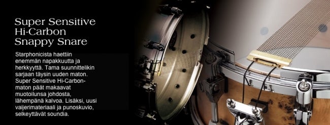Tama Starphonic PMM146STM 6"x14" virveli